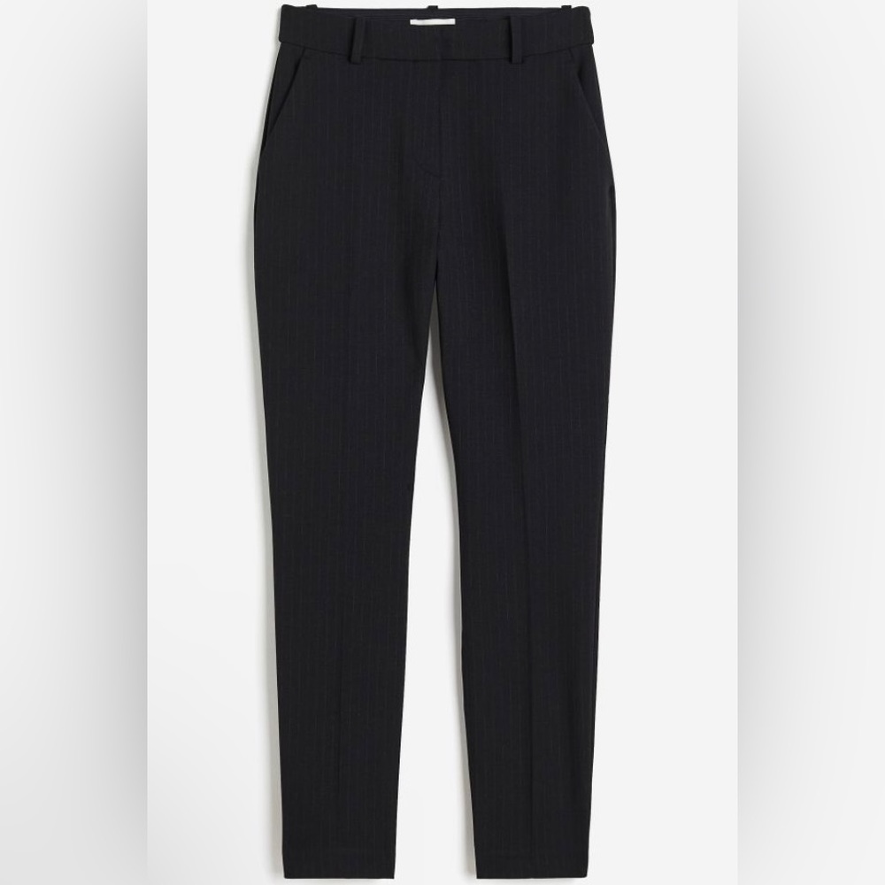H&M Dark Blue/Chalkstripe Slacks